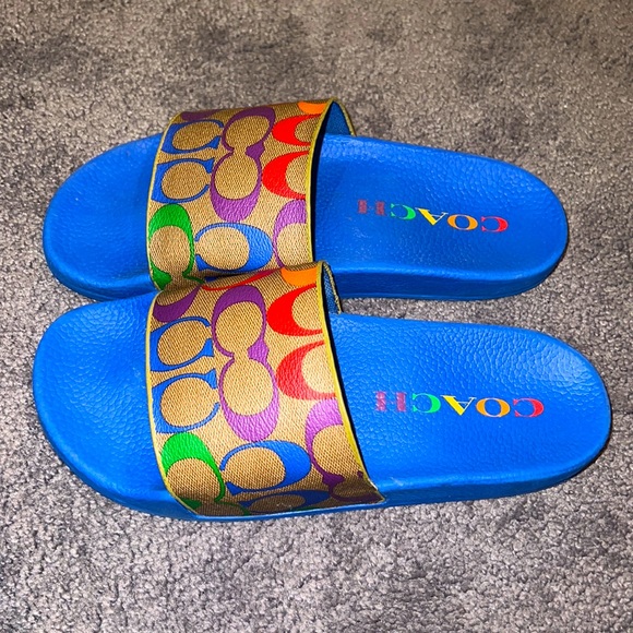 Coach Shoes Coach Rainbow Sandals Poshmark